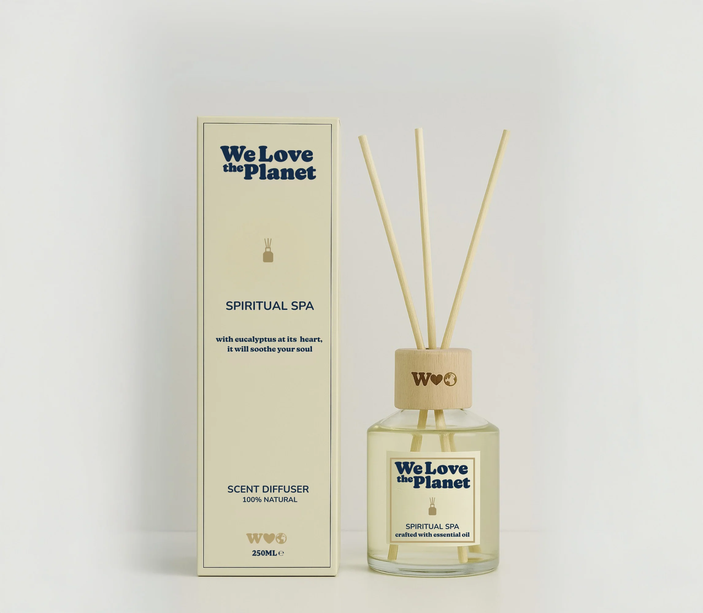 We Love The Planet - Natural Scent Diffuser 250 ml Spiritual Spa