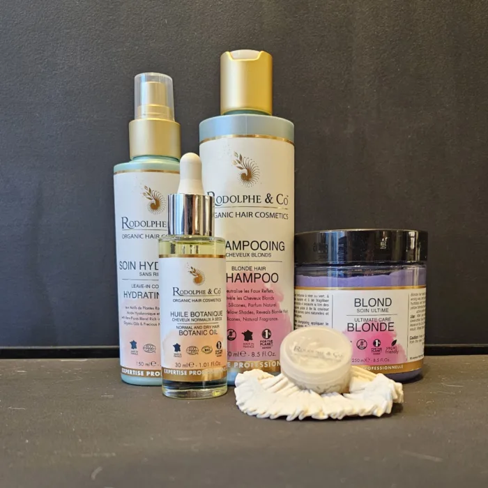Hair care package Blonde & Grey - Rodolphe & Co Complete Care + Gift